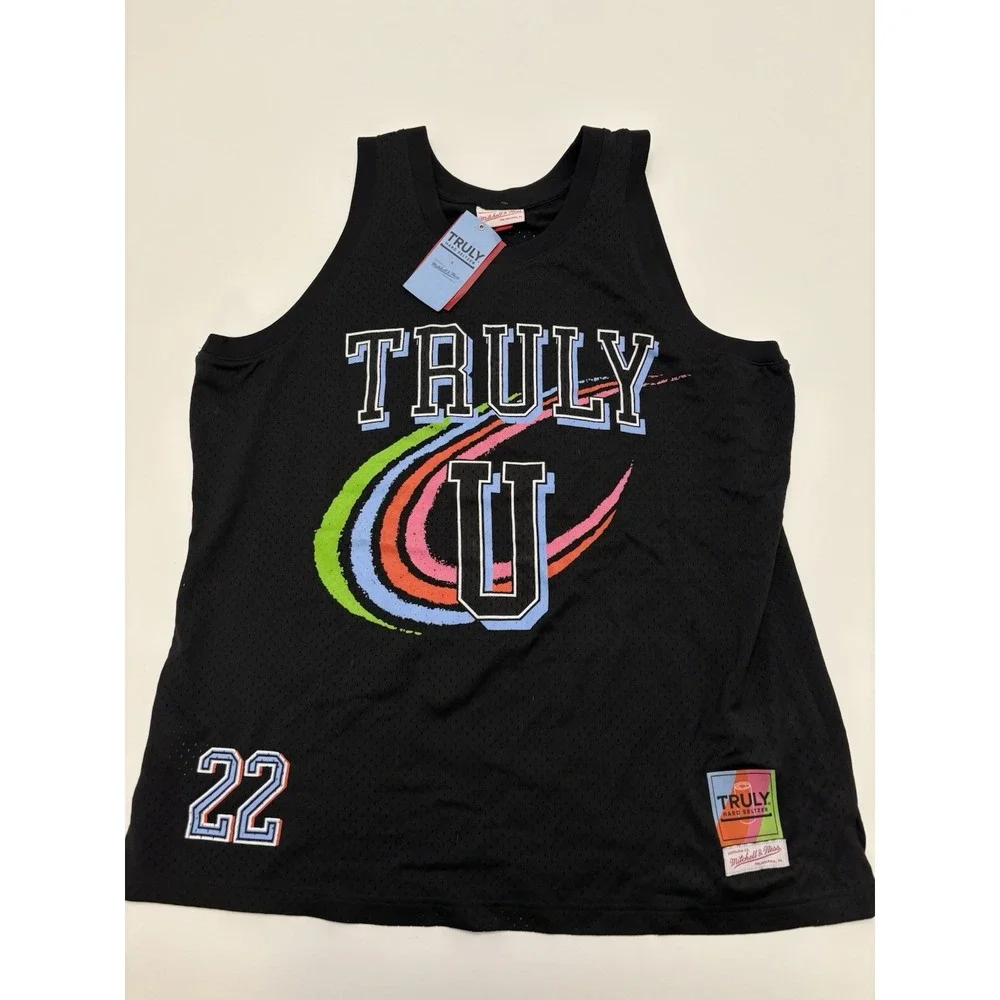NWT Mitchell And Ness Truly Hard Seltzer Collab Jersey Black SZ Men's XL 140$